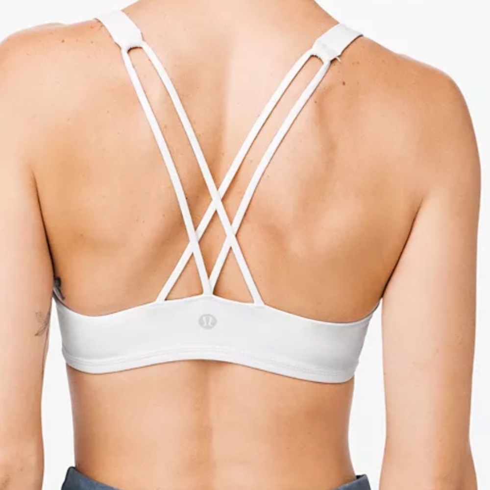 Lululemon striped sports bra
